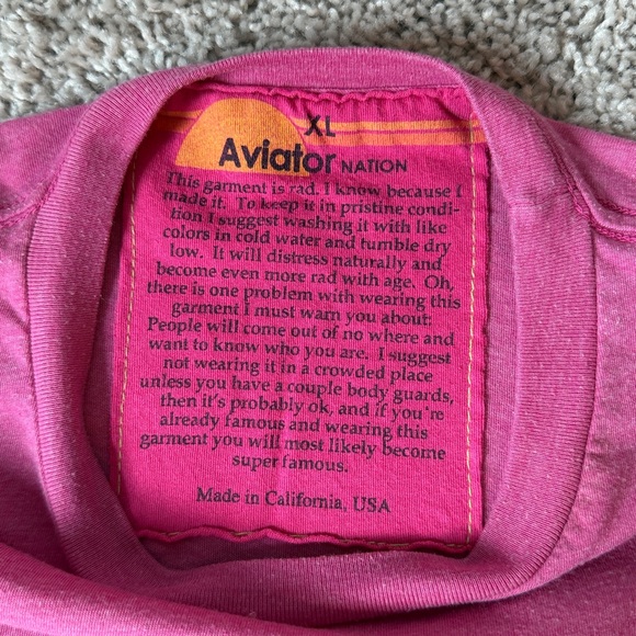 Aviator Nation Smiley 2 Boyfriend Tee - Picture 5 of 7